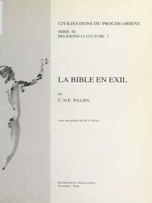 cover image of La Bible en exil